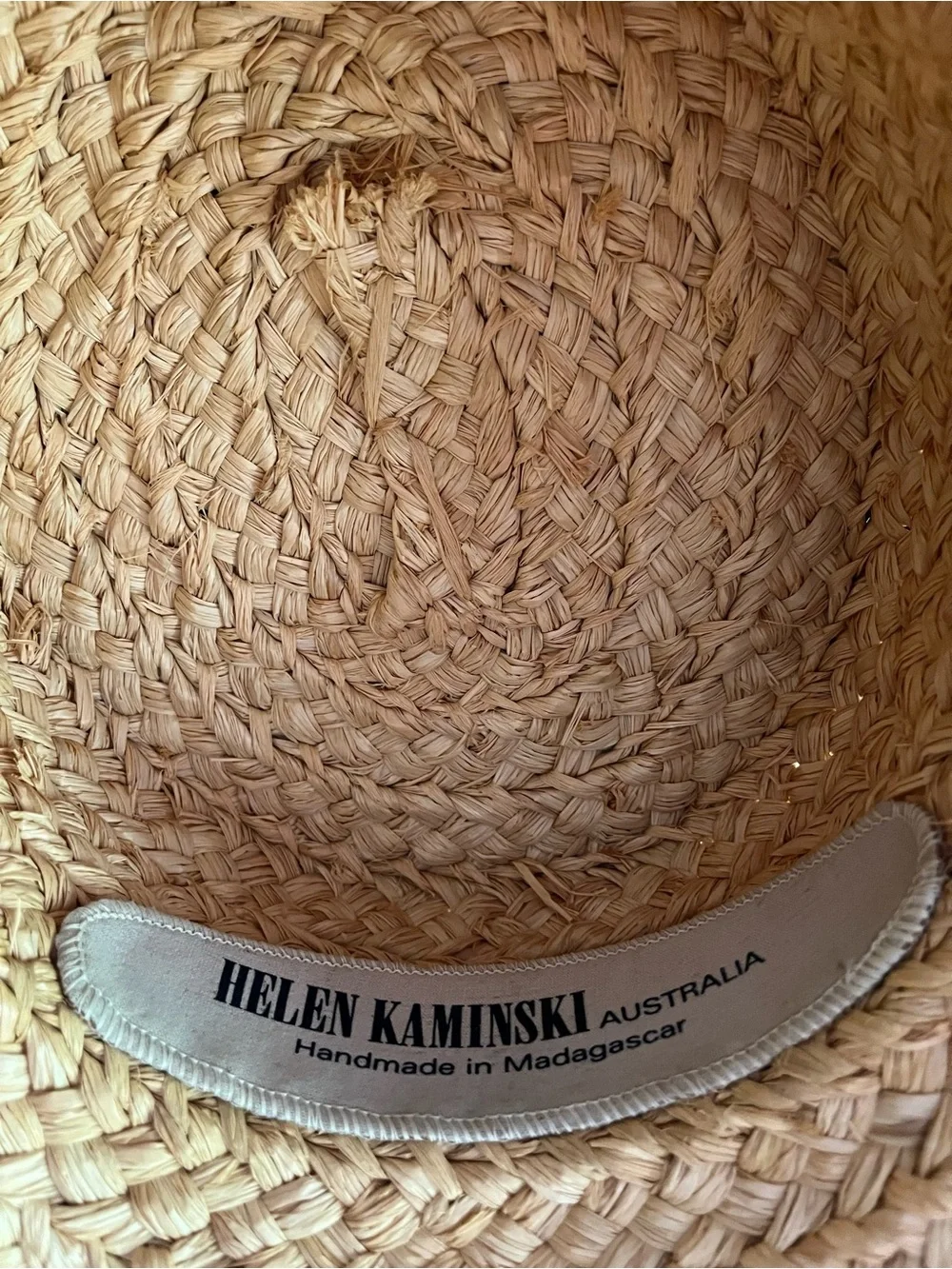 Helen Kaminski Newport SB Classic 5 Raffia Straw Hat